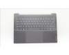Lenovo 5CB1K03804 C-Cover with keyboard,UK English,Storm Grey
