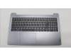 Lenovo 5CB1K94975 C-Cover with keyboard, Italian, Arctic Grey, Non-Backlight, UK