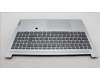 Lenovo 5CB1L11377 C-Cover with keyboard, French, Cloud Grey, Backlight, Fingerprint, US