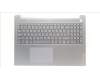 Lenovo 5CB1L14796 C-Cover with keyboard,Hungarian,Arctic Grey,Backlight,FingerPrint