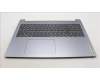 Lenovo 5CB1L15008 C-Cover with keyboard, German, Arctic Grey, Non-Backlight, Non-Fingerprint, UK