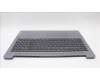 Lenovo 5CB1L27538 C-Cover with keyboard, Portuguese, Arctic Grey, Non-Backlight, UK