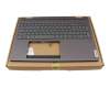 5CB1L31845 original Lenovo keyboard incl. topcase DE (german) grey/grey with backlight