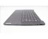 Lenovo 5CB1L39393 C-Abdeckung mit Tastatur, Englisch (US, Euro), sturmgrau, Puresight-Logo