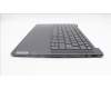 Lenovo 5CB1L39451 C-Cover with keyboard,Portuguese,Storm Grey,No Puresight logo