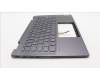 Lenovo 5CB1L40779 C-Abdeckung mit Tastatur, Slowenisch, sturmgrau, Fingerabdruckleser