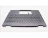 Lenovo 5CB1L40781 C-Abdeckung mit Tastatur, Schweiz, Sturmgrau, Fingerabdruck