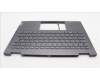 Lenovo 5CB1L40845 C-Abdeckung mit Tastatur, Französisch, Sturmgrau, Ohne_Fingerabdruckscanner