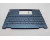 Lenovo 5CB1L40870 C-Abdeckung mit Tastatur, Englisch (US, Euro), Aquamarinblau, Ohne_Fingerabdruckscanner