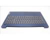 Lenovo 5CB1L45586 C-Abdeckung mit Tastatur, Spanisch, tiefblau, Hintergrundbeleuchtung, Fingerabdruckleser