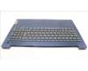 Lenovo 5CB1L45607 C-Abdeckung mit Tastatur, Deutsch, tiefblau, Ohne_Hintergrundbeleuchtung, Fingerabdruckleser