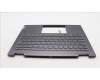 Lenovo 5CB1L47271 C-Abdeckung mit Tastatur, Slowenisch, sturmgrau, Fingerabdruckleser