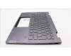 Lenovo 5CB1L47273 C-Abdeckung mit Tastatur, Schweiz, Sturmgrau, Fingerabdruck