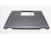 Lenovo 5CB1L48269 C-Abdeckung mit Tastatur, Englisch (US, Euro), sturmgrau, Ohne_Fingerabdruckscanner