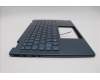 Lenovo 5CB1L48321 C-Abdeckung mit Tastatur, Italienisch, Aquamarinblau, Ohne_Fingerabdruckscanner