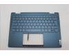 Lenovo 5CB1L48321 C-Abdeckung mit Tastatur, Italienisch, Aquamarinblau, Ohne_Fingerabdruckscanner