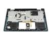 5CB1L48326 original Lenovo keyboard incl. topcase DE (german) dark green/dark green with backlight
