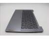 Lenovo 5CB1L49424 C-Abdeckung mit Tastatur, Schweiz, arktisgrau, Hintergrundbeleuchtung, Ohne_Fingerabdruckscanner