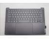 Lenovo 5CB1L49539 C-Abdeckung mit Tastatur, Ungarisch, Sturmgrau