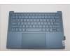 Lenovo 5CB1L49774 C-Abdeckung mit Tastatur, Ukraine, Aquamarinblau