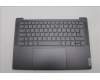 Lenovo 5CB1L50241 C-Abdeckung mit Tastatur, Belgisch, sturmgrau, GB