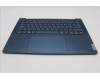 Lenovo 5CB1L50344 C-Abdeckung mit Tastatur, Portugiesisch, Aquamarinblau, Ohne Puresight-Logo