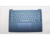 Lenovo 5CB1L50353 C-Abdeckung mit Tastatur, Schweiz, Aquamarinblau, Puresight-Logo