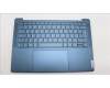 Lenovo 5CB1L50361 C-Abdeckung mit Tastatur, Englisch (GB), Aquamarinblau, Puresight-Logo