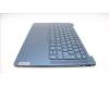 Lenovo 5CB1L50361 C-Abdeckung mit Tastatur, Englisch (GB), Aquamarinblau, Puresight-Logo