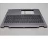 Lenovo 5CB1L50392 C-Abdeckung mit Tastatur, Englisch (GB), Arktisgrau, Fingerabdruck
