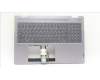 Lenovo 5CB1L50424 C-Abdeckung mit Tastatur, Englisch (GB), arktisgrau, Ohne_Fingerabdruckscanner