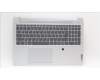 Lenovo 5CB1L50451 C-Abdeckung mit Tastatur, Englisch (GB), Wolkengrau, Hintergrundbeleuchtung, Fingerabdruckleser
