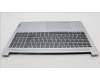 Lenovo 5CB1L50485 C-Abdeckung mit Tastatur, Spanisch, Wolkengrau, Hintergrundbeleuchtung, Ohne_Fingerabdruckscanner