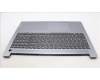 Lenovo 5CB1L52285 C-Abdeckung mit Tastatur, Englisch (GB), arktisgrau, Ohne_Hintergrundbeleuchtung, Fingerabdruckleser