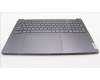 Lenovo 5CB1L55141 C-Abdeckung mit Tastatur, USA – Englisch, Sturmgrau