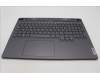 Lenovo 5CB1L56028 C-Abdeckung mit Tastatur, Französisch, Sturmgrau, Hintergrundbeleuchtung