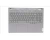 Lenovo 5CB1L56043 C-Abdeckung mit Tastatur, Griechisch, Sturmgrau, RGB-Hintergrundbeleuchtung