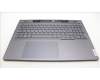 Lenovo 5CB1L68946 C-Abdeckung mit Tastatur, Ungarisch, sturmgrau, Hintergrundbeleuchtung, Fingerabdruckleser