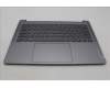 Lenovo 5CB1L72129 C-Abdeckung mit Tastatur, Belgisch, arktisgrau, GB