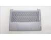 Lenovo 5CB1L72135 C-Abdeckung mit Tastatur, Französisch, arktisgrau