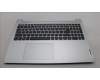 Lenovo 5CB1L72630 C-Cover with keyboard, US English Euro, Cloud Grey, Non-Backlight, Non-FingerPrint, US