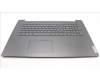 Lenovo 5CB1L74846 C-Abdeckung mit Tastatur, Italienisch, Eisengrau, Fingerabdruck