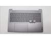 Lenovo 5CB1L79666 C-Cover with keyboard, Italian, Arctic Grey, UK