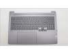 Lenovo 5CB1L79688 C-Abdeckung mit Tastatur, Englisch (US, Euro), arktisgrau
