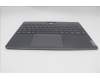 Lenovo 5CB1L79950 C-Abdeckung mit Tastatur, Deutsch, grau, Hintergrundbeleuchtung