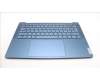 Lenovo 5CB1L80213 C-Abdeckung mit Tastatur, Italienisch, Aquamarinblau