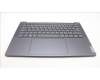Lenovo 5CB1L80274 C-Cover with keyboard, Czech Slovakian, Storm Grey, UK