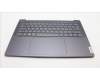 Lenovo 5CB1L80280 C-Abdeckung mit Tastatur, Französisch, sturmgrau