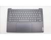 Lenovo 5CB1L80315 C-Cover with keyboard, Switzerland, Storm Grey, UK