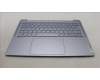 Lenovo 5CB1L88250 C-Cover with keyboard,Spanish,Mineral Grey,Non_Fingerprint